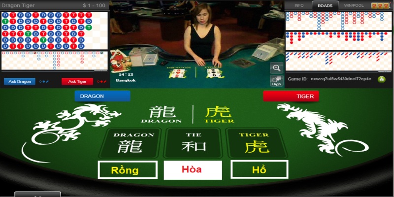 Hướng dẫn quy cách tham gia chơi Rồng Hổ Hitclub