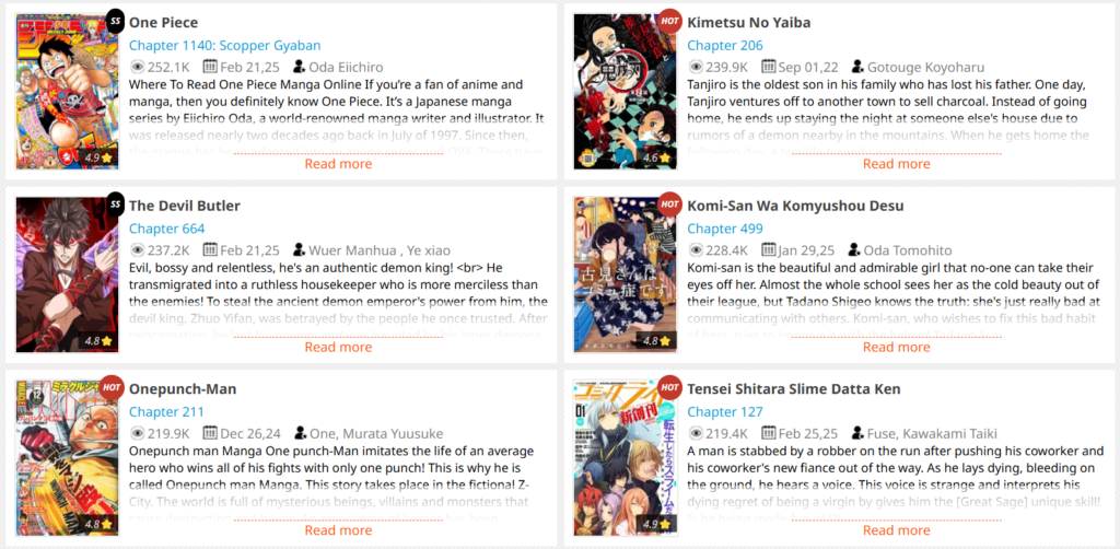 Best Free Manga Sites Now That MangaNato Is Down